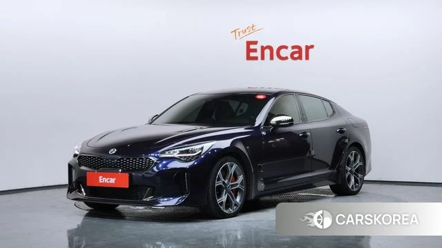 Kia Stinger 2019 Синий из Кореи