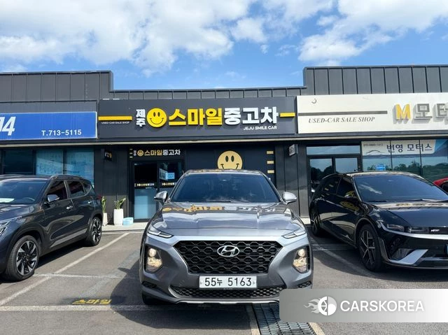 Hyundai Santa Fe TM 2019 Серый из Кореи