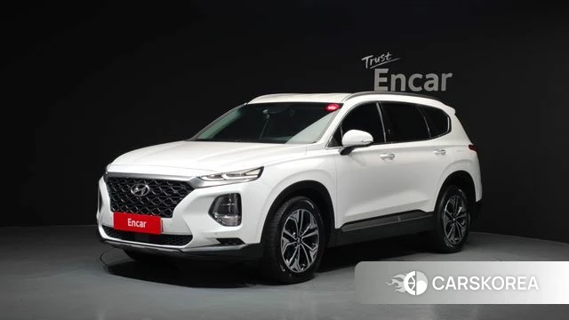 Hyundai Santa Fe TM 2019 Белый из Кореи