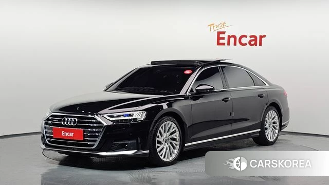 Audi A8 (D5) 2021 Черный из Кореи