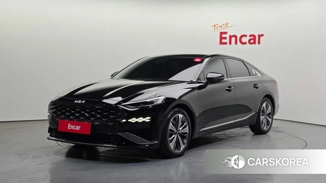 Kia K8 2021 Черный из Кореи
