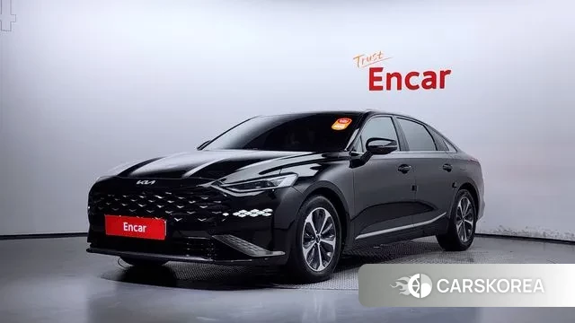 Kia K8 Hybrid 2022 Черный из Кореи