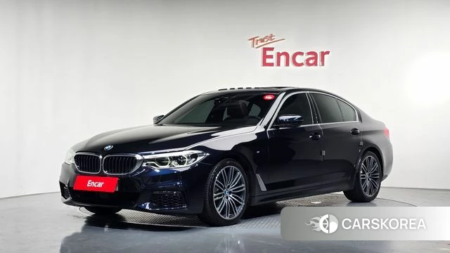 BMW 5 Series (G30) 2020 Синий из Кореи