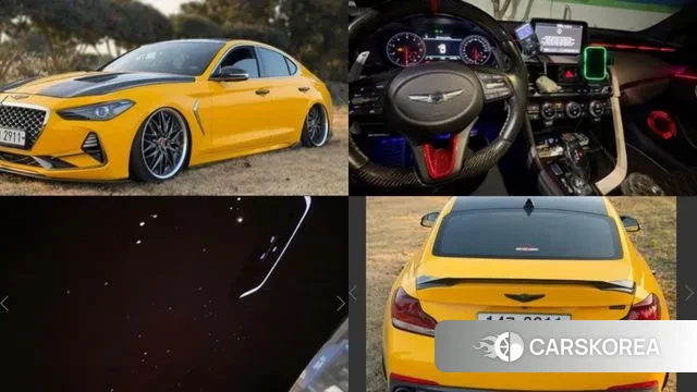 Genesis G70 2019 Белый из Кореи