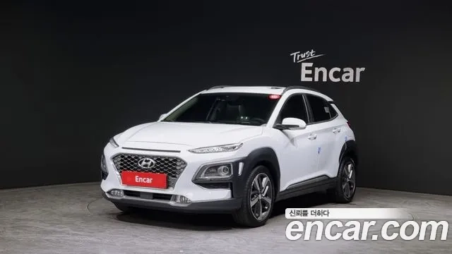 Hyundai Kona 2020 Белый из Кореи
