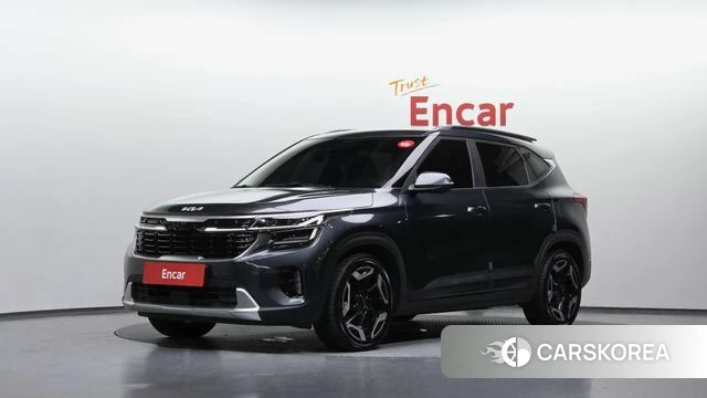 Kia The New Seltos 2023 Серый из Кореи