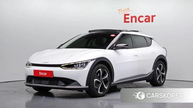 Kia EV6 2022 Белый из Кореи