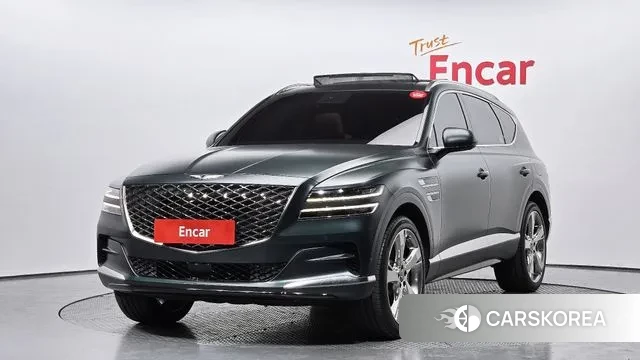 Genesis GV80 2022 Темно-зеленый из Кореи