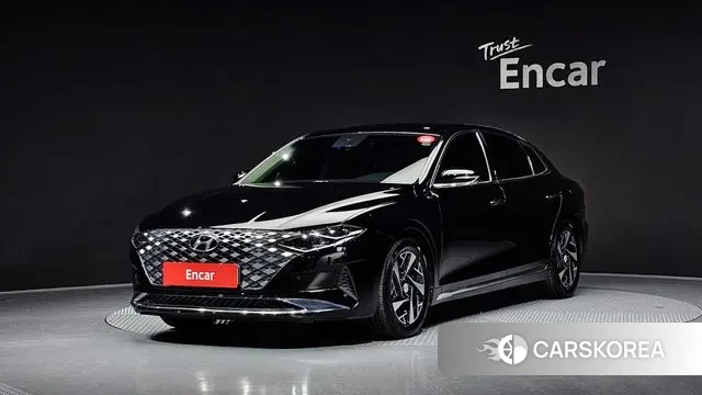 Hyundai The New Grandeur IG Hybrid 2020 Черный из Кореи