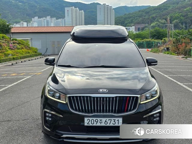 Kia The New Carnival 2019 Черный из Кореи