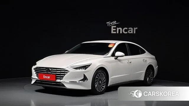 Hyundai Sonata Hybrid (DN8) 2020 Белый из Кореи