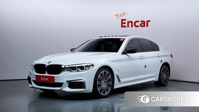 BMW 5 Series (G30) 2019 Белый из Кореи