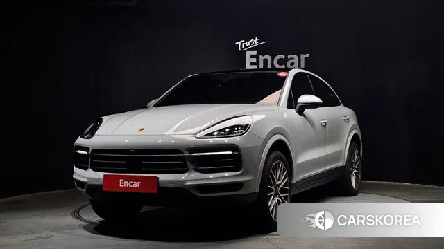 Porsche Cayenne (PO536) 2023 Серебристо-серый из Кореи
