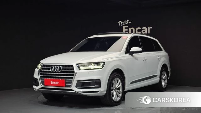 Audi Q7 (4M) 2019 Белый из Кореи
