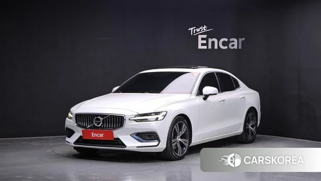 Volvo S60 3rd generation 2020 Белый из Кореи