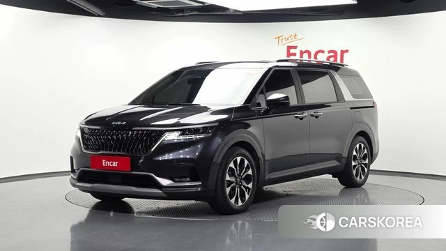Kia Carnival 4th generation 2023 Серый из Кореи