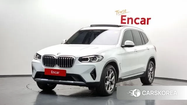 BMW X3 (G01) 2022 Белый из Кореи