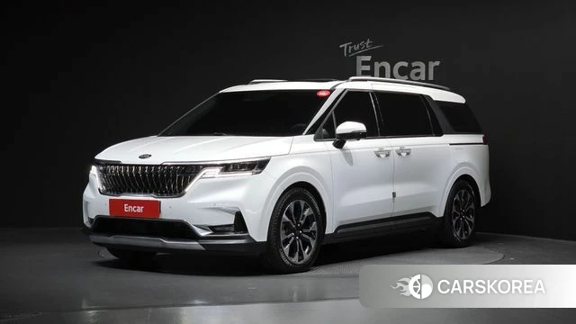 Kia Carnival 4th generation 2021 Белый из Кореи