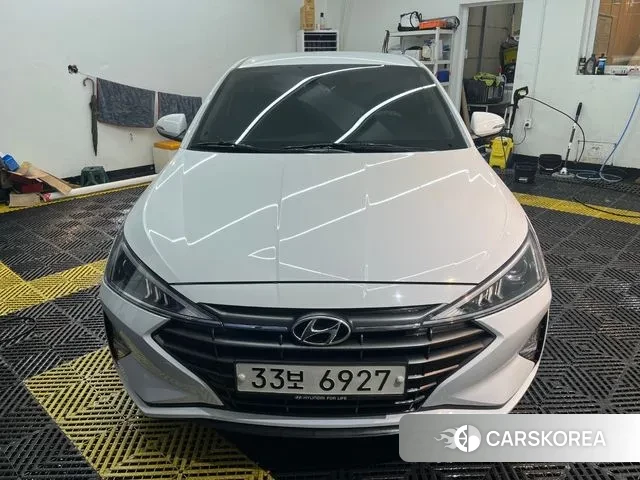 Hyundai The New Avante AD 2019 Белый из Кореи