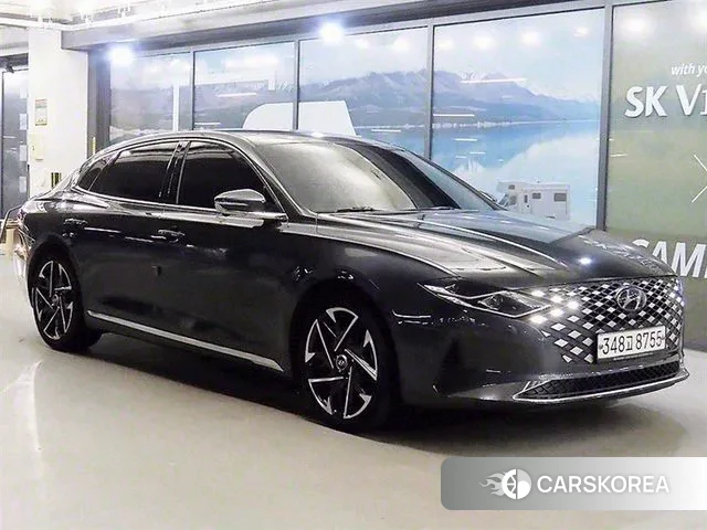 Hyundai The New Grandeur IG 2019 Серебристо-серый из Кореи