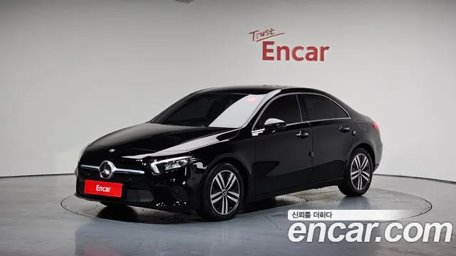 Mercedes-Benz A-Class W177 2021 Черный из Кореи