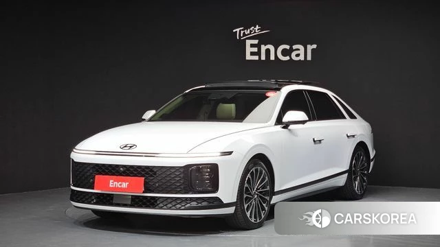 Hyundai Grandeur (GN7) 2025 Белый из Кореи