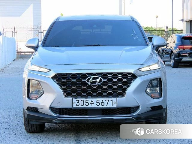 Hyundai Santa Fe TM 2020 Серебряный из Кореи