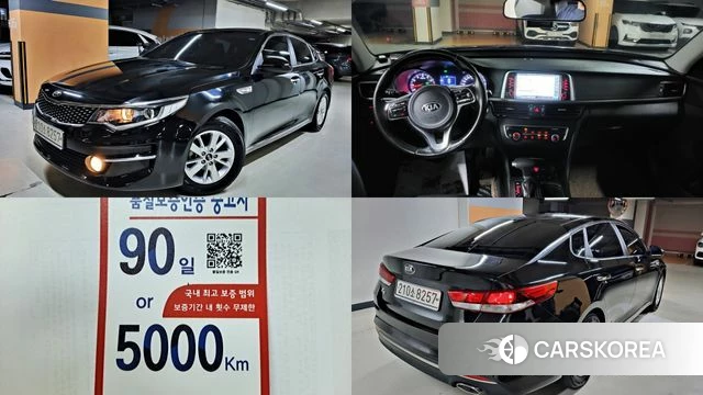 Kia K5 second generation 2018 Черный из Кореи