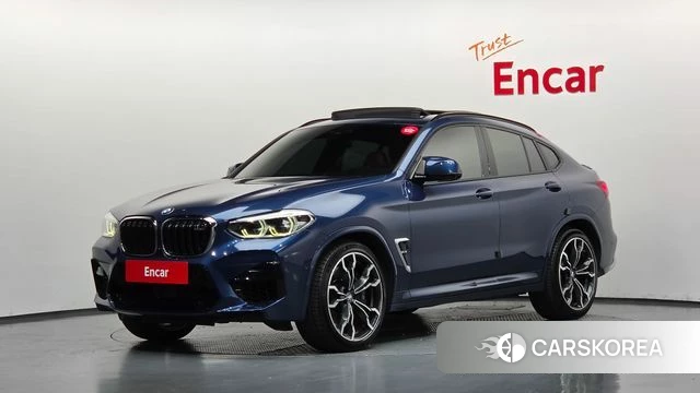 BMW X4M (G02) 2019 Синий из Кореи