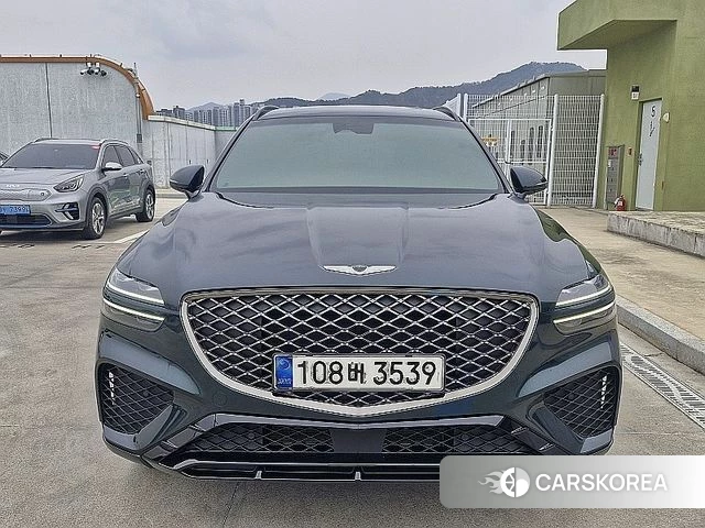 Genesis GV70 2021 Темно-зеленый из Кореи