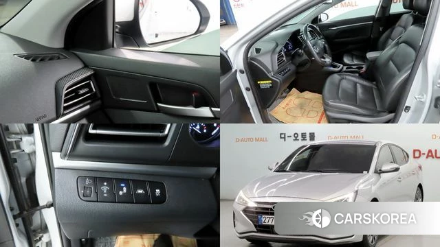 Hyundai The New Avante AD 2018 Светло-серебряный цвет из Кореи