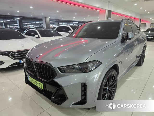 BMW X6 (G06) 2025 Серебристо-серый из Кореи