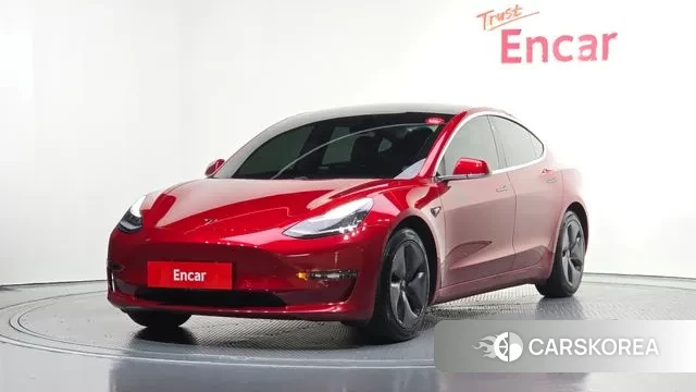 Tesla Model 3 2020 Красный из Кореи