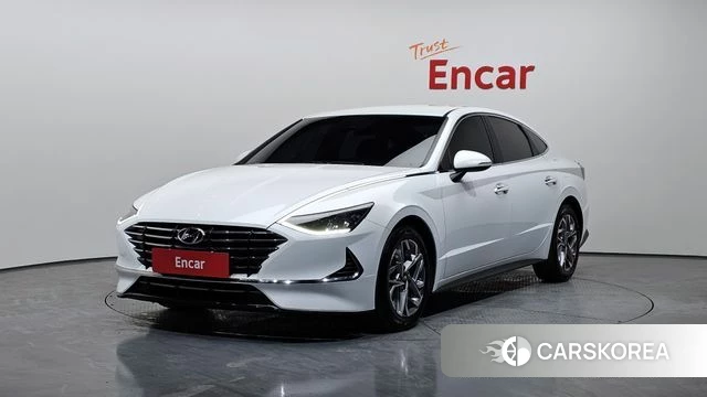 Hyundai Sonata (DN8) 2021 Белый из Кореи