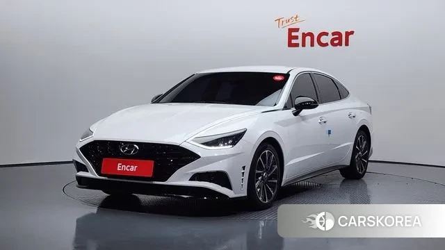 Hyundai Sonata (DN8) 2019 Белый из Кореи