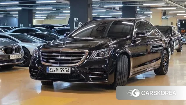 Mercedes-Benz S-Class W222 2019 Черный из Кореи
