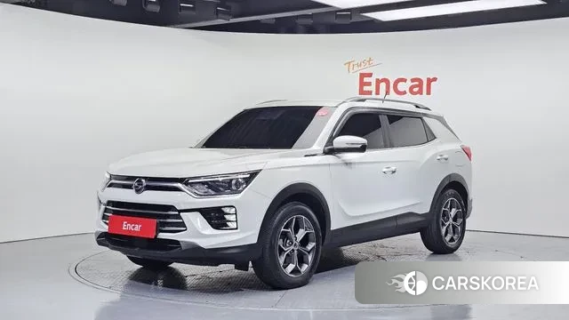 Ssangyong Beautiful Korando 2021 Белый из Кореи