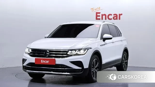 Volkswagen Tiguan second Generation 2023 Белый из Кореи