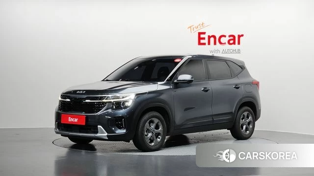Kia The New Seltos 2022 Серый из Кореи