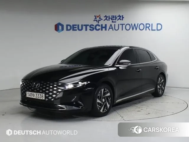 Hyundai The New Grandeur IG Hybrid 2021 Черный из Кореи