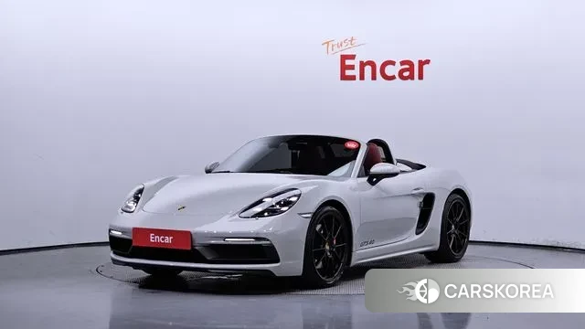 Porsche 718 Boxster 2022 Жемчужный цвет из Кореи