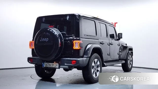 Jeep Wrangler (JL) 2021 Черный из Кореи