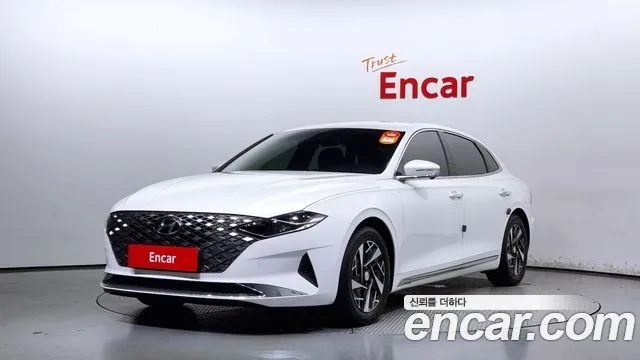 Hyundai The New Grandeur IG Hybrid 2022 Белый из Кореи