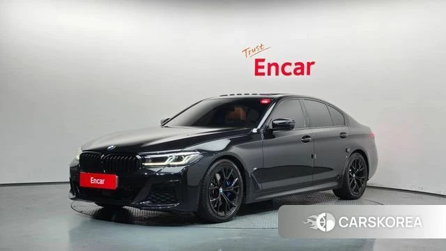 BMW 5 Series (G30) 2021 Черный из Кореи
