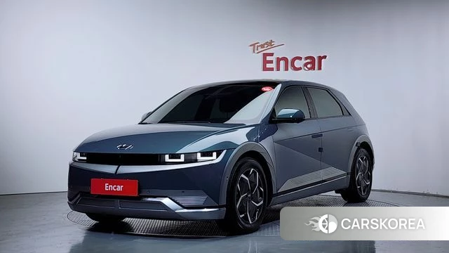 Hyundai Ionic 5 2024 Небесно-голубой из Кореи