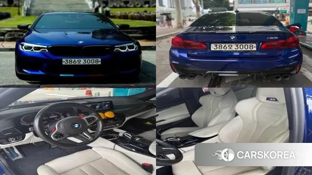 BMW M5 (F90) 2020 Синий из Кореи
