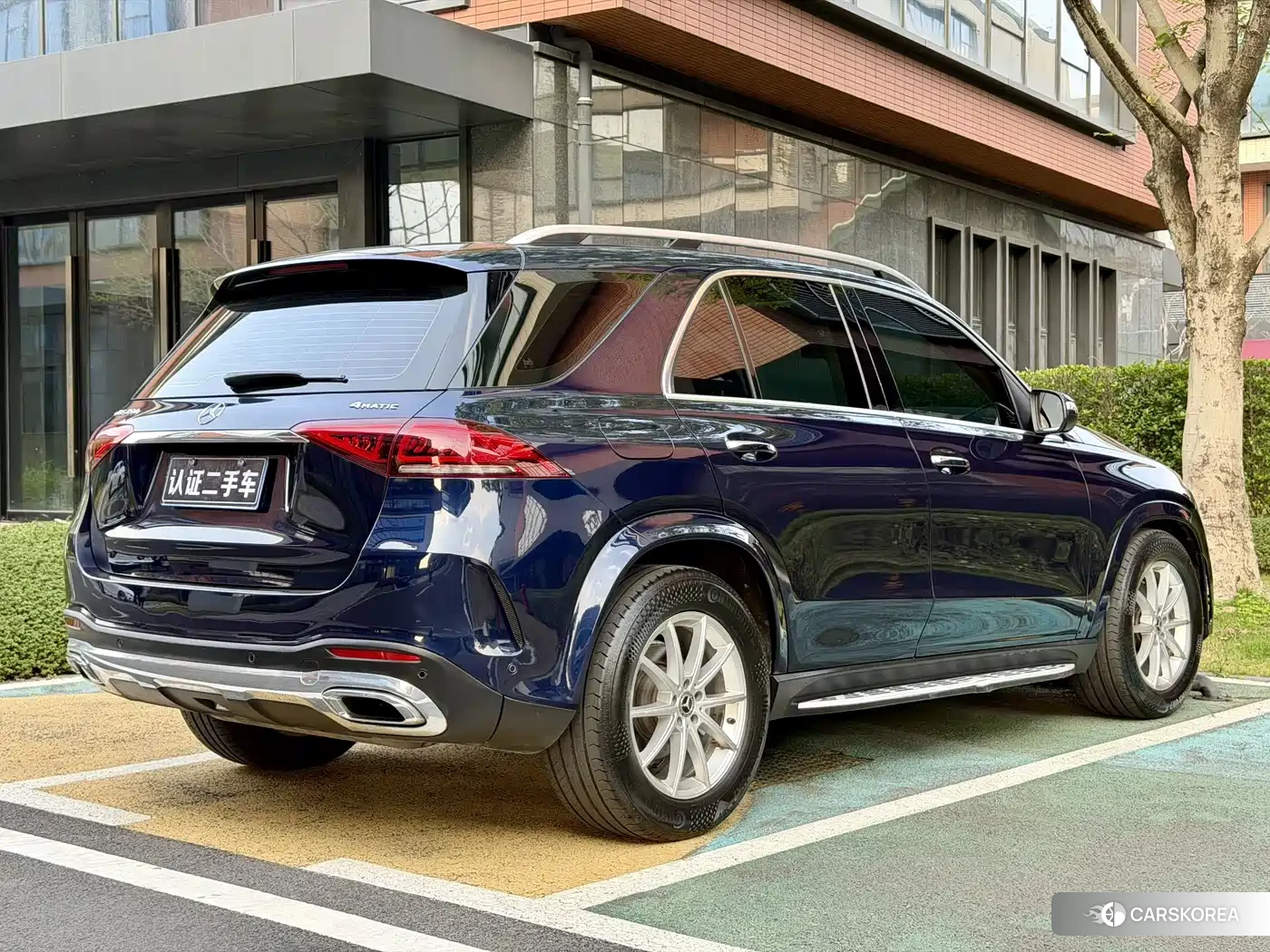 Mercedes-Benz GLE 2019 Синий из Китая