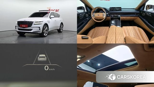 Genesis GV80 2021 Белый из Кореи