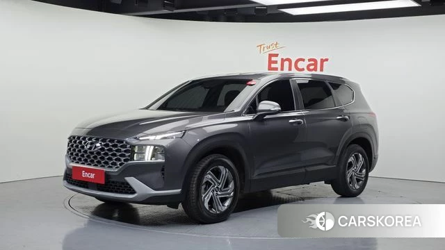 Hyundai The New Santa Fe 2021 Серый из Кореи