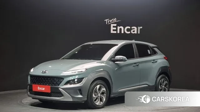 Hyundai The New Kona Hybrid 2020 Цвет галактики из Кореи